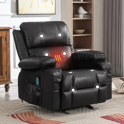 Recliner Rocking Chair with Massage